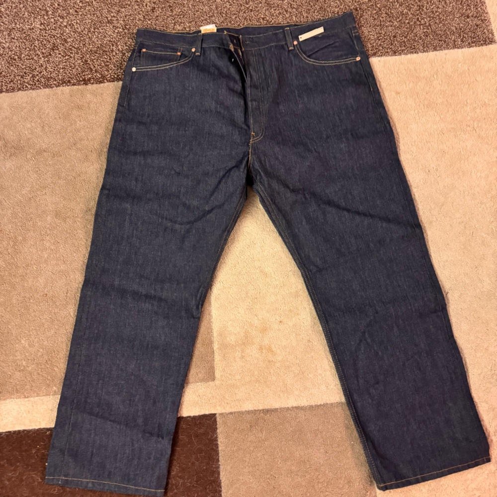 Brand new with tags, Levi’s relaxed 501 fit big & tall 44x30 straight leg jeans